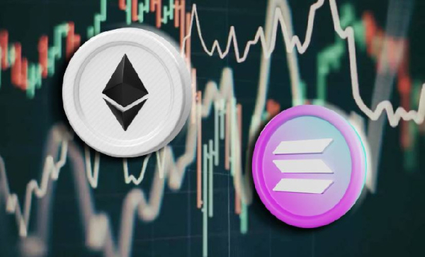 Ethereum и Solana показали разную динамику цен за неделю