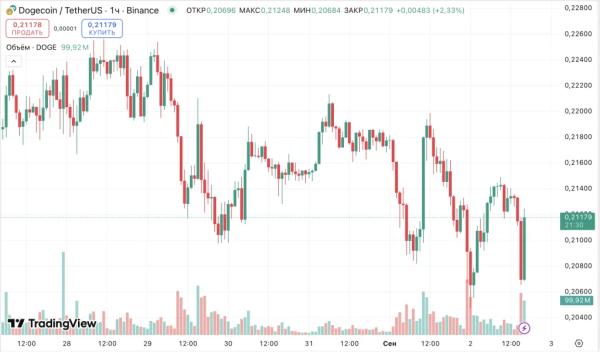 Dogecoin Foundation создаст казначейство на $175 млн для покупки DOGE